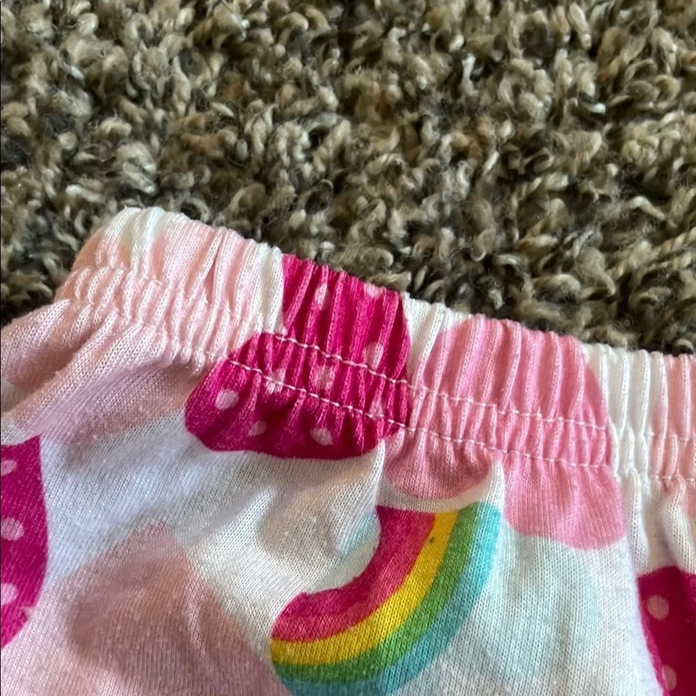 Carter's Girls Pajama Short Bottoms - Green, Yellow, Pink